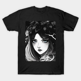 Dark Delights: Intricate Illustrations and Mystical Designs for Lovers of the Macabre and Supernatural T-Shirt